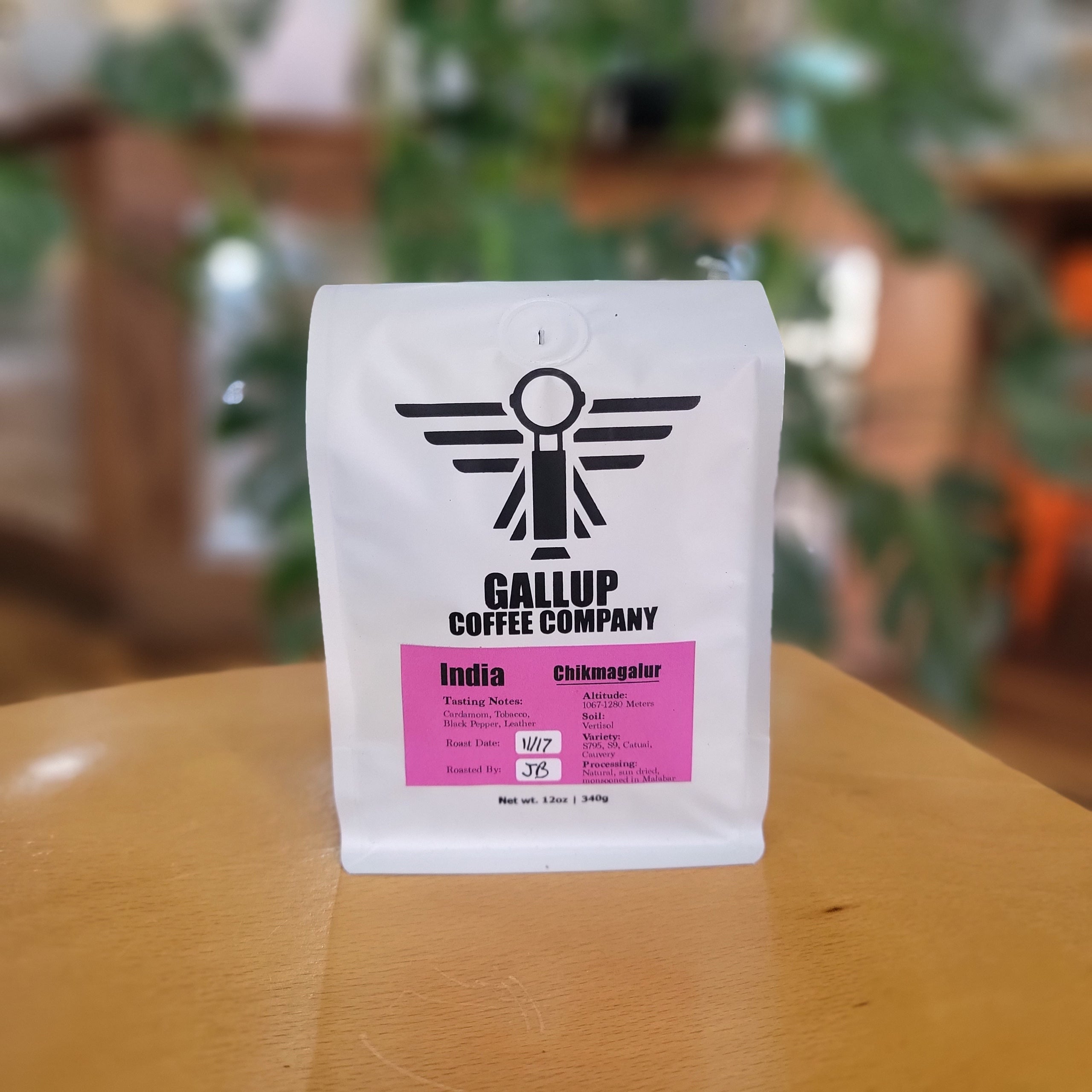 India Chikmagalur Monsoon Malabar Gallup Coffee Company